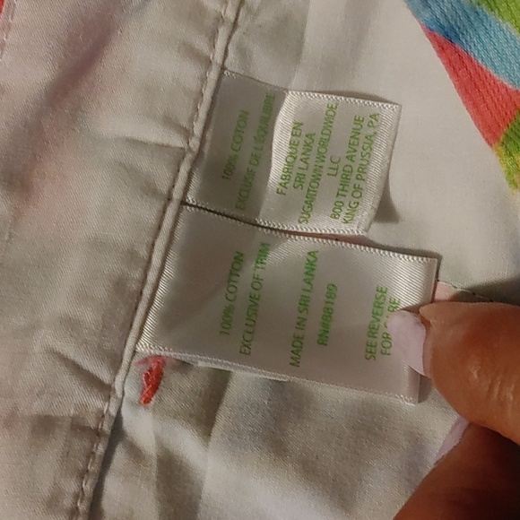 Lilly Pulitzer the Buttercup shorts TIki  Sz.2 - Picture 8 of 9